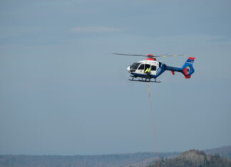 „Phoenix 97“ unterstützt seit Sonntag die Waldbrandbekämpfung im Harz aus der Luft Löscheinsatz am Brocken
