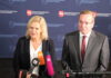 Bundesministerin des Innern und für Heimat, Nancy Faeser und Niedersachsens Innenminister Boris Pistorius.