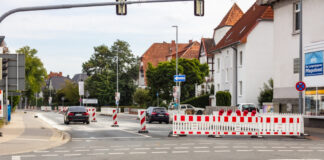 Fahrbahnsanierung Reuterdamm