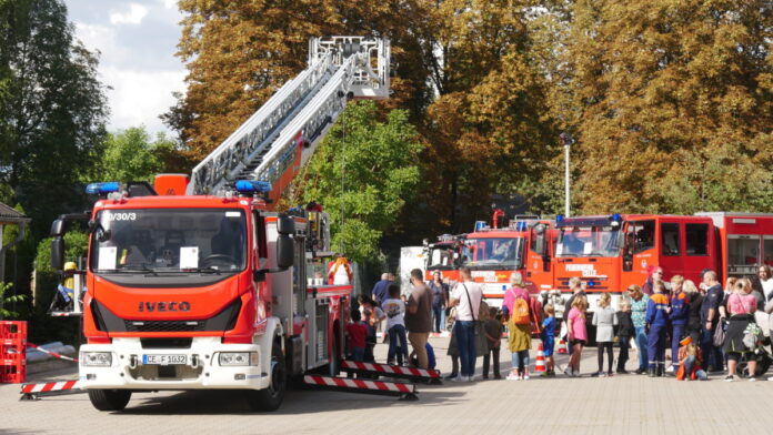 Tag der offenen Tür bei der Feuerwehr in Celle.