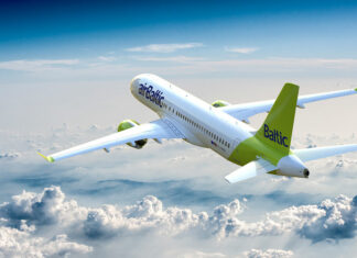Hannover Airport: Mit airBaltic direkt nach Riga airBaltic Flugzeug