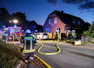 Burgdorf-Dachtmissen: Waschmaschine brennt im Keller Feuerwehreinsatz