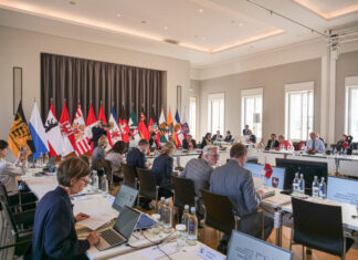 Konferenz der Ministerpräsidenten im Schloss Herrenhausen Ministerpräsidentenkonferenz in Hannover