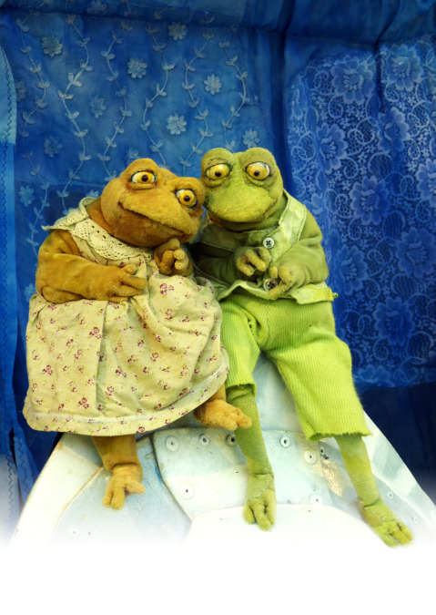 Frieda und Frosch - Theaterpuppen