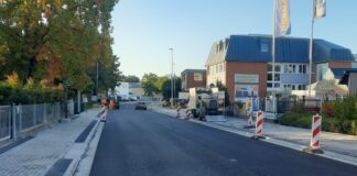Bauarbeiten Hans-Böckler-Straße