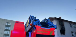 Zimmerbrand in Hannover-Südstadt - Feuerwehreinsatz