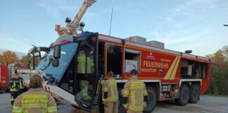 Übung der Regionsfeuerwehrbereitschaft I