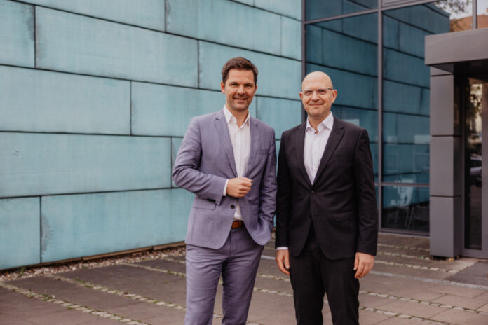Regionspräsident Steffen Krach und Jens Palandt, künftiger Erster Regionsrat