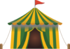 Grafik - Zirkuszelt