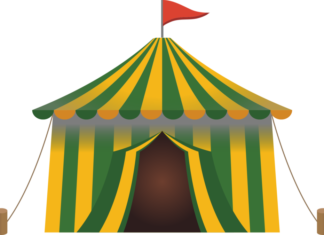 Haus der Jugend in Hannover bittet zur „Nacht des Zirkus“ Grafik - Zirkuszelt