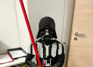 Polizei stellt „Darth Vader“ sicher Darth Vader-Figur