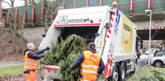 Weihnachtsbaumverwertung - aha