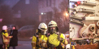 Einsatzübung-Feuerwehr Engelbostel