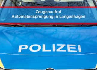 Zeugenaufruf: Fahrkartenautomat durch unbekannte Täter in Langenhagen gesprengt Symbolbild - Zeugenaufruf - Automatensprengung