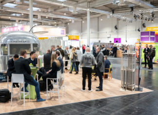 GVH Messefahrkarte für die DOMOTEX erhältlich DOMOTEX 2023 - Eröffnungsrundgang Impression