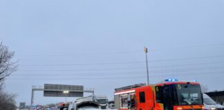 Massenunfall auf der BAB 7