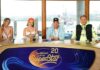 Die Jury mit (v.l.) Leony, Katja Krasavice, Pietro Lombardi und Dieter Bohlen.