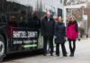 Vorstellung des Wasserstoff-Netzwerks „Generation H2“. Wirtschafts- und Verkehrsdezernent Ulf-Birger Franz hat gemeinsam mit ÜSTRA Vorständin und regiobus-Geschäftsführerin Elke Maria van Zadel sowie Projektkoordinatorin Tanja Göbler (Wirtschaftsförderung Region Hannover) zwei der sechs Busse am Donnerstag, 19.1.2023 auf dem ÜSTRA Betriebshof Vahrenwald erstmals offiziell präsentiert.