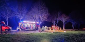 Feuerwehreinsatz - Verkehrsunfall