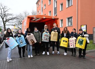 aha fördert Kunst am Papierkorb Hainhölzer Schüler leisten auch 2023 kreativen Beitrag zur Stadtsauberkeit.