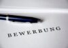 Bewerbung