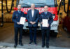 (vo.li.) Florian Köpke, Mirko Heuer, Uwe Glaser.