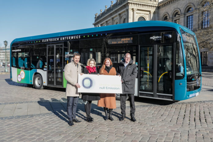 Premiere für E-Busse – regiobus fährt ab März auch elektrisch