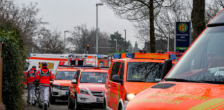 Brand in Wohnstift