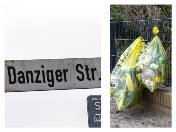Neue Sammelplätze in der Danziger Straße Änderungen der Abfall-Abfuhr nach Gefährdungsbegehung