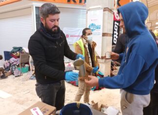 Erdbeben in der Türkei: Warmes Essen für 15.000 Menschen täglich Erdbeben Türkei: Warmes Essen für 15.000 Menschen täglich