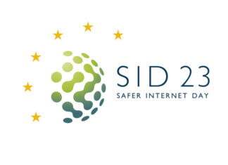 Safer Internet Day am 07.02.2023: #OnlineAmLimit – dein Netz. dein Leben. deine Grenzen. Grafik: Logo SID - Safer Internet Day 2023