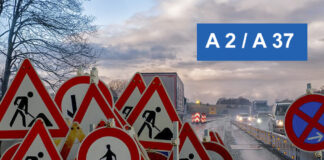 Symbolbild Baustelle A2/A37
