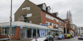 Geldautomatensprengung am Großen Hillen in Hannover