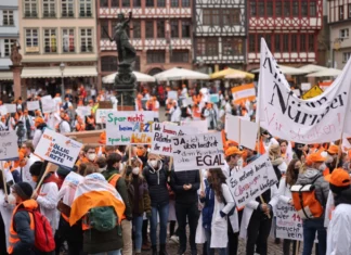 Warnstreik 21. März: Ärzt*innen gehen auf die Straße Warnstreik 21. März: Niedersächsische Ärzt*innen gehen auf die Straße