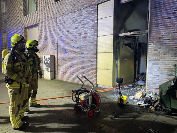Müllraumbrand in Hannover-Nordstadt