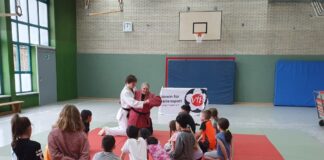 Tag des Judo 2023 in der Adolf-Reichwein Schule in Langenhagen.