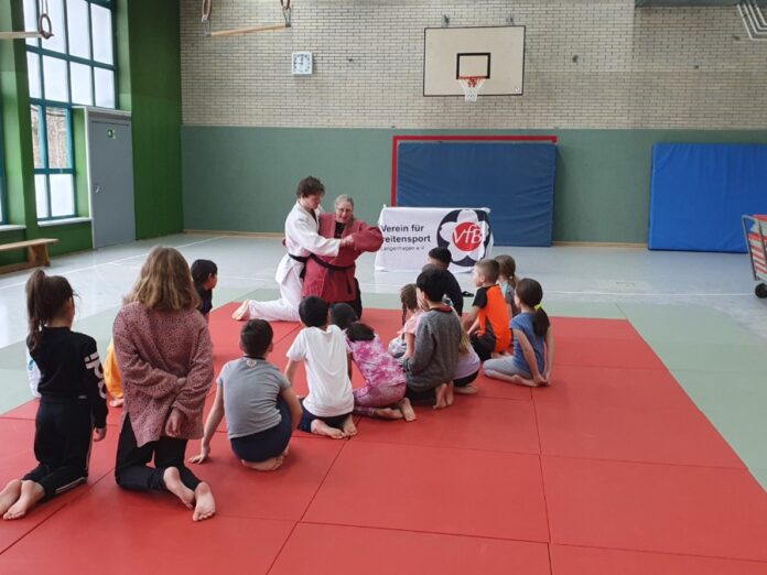 Tag des Judo 2023 in der Adolf-Reichwein Schule in Langenhagen.