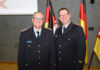Regionsbrandmeister Karl-Heinz Mensing (links) mit seinem zukünftigen Stellvertreter, Lars-Robert Schwieger.