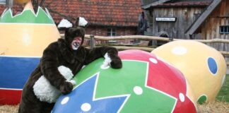 XXL-Osternest auf Meyers Hof im Erlebnis-Zoo Hannover