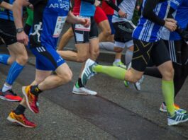 Marathonlauf - Beine