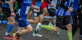 Marathonlauf - Beine