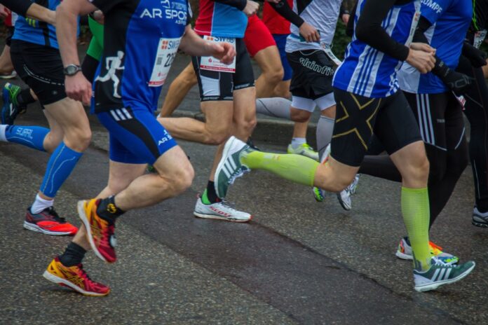 Marathonlauf - Beine