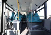 Betriebsversammlung bei ÜSTRA Reisen Bus / Sitzplätze im Bus