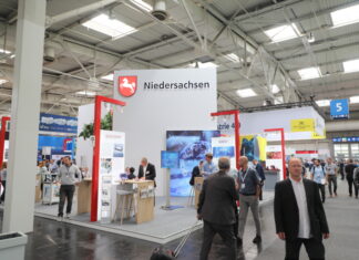 Region Hannover am Niedersachsen-Stand auf Hannover Messe vertreten Stand Niedersachsen / Hannover Messe