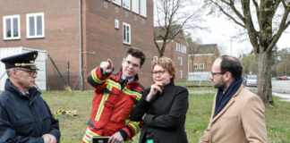Innenministerin Behrens besucht NLBK