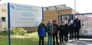 Einige Teilnehmende des Zukunftstags 2023 bei der Stadt Langenhagen