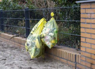 Gelbe Säcke werden in Hannover noch bis Ende Juni abgeholt Gelber Sack - Wertsoffabholung / Plastikmüll / Entsorgung
