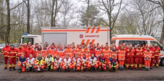 DRK, DLRG und Johanniter üben gemeinsam den Ernstfall.