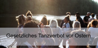 Gesetzliches Tanzverbot vor Ostern - Tanzende Menschen