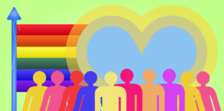 pride / Die Regenbogenfarben symbolisieren die Vielfalt der Lebens- und Liebesformen.
